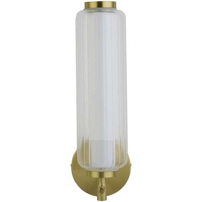 Searchlight Mod 2625SB messing wandlamp