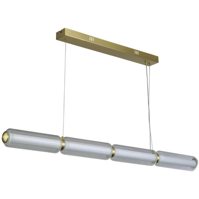 Searchlight Mod 26254SB messing kleurige hanglamp