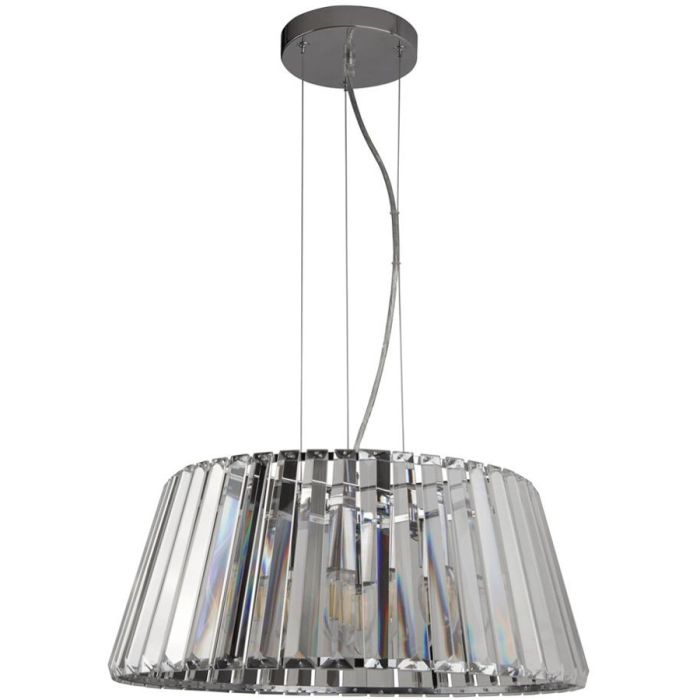 Searchlight Tiara 2895-5CC helder glazen hanglamp