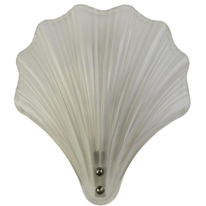 Searchlight Shell 28980SS mat glazen badkamerlamp