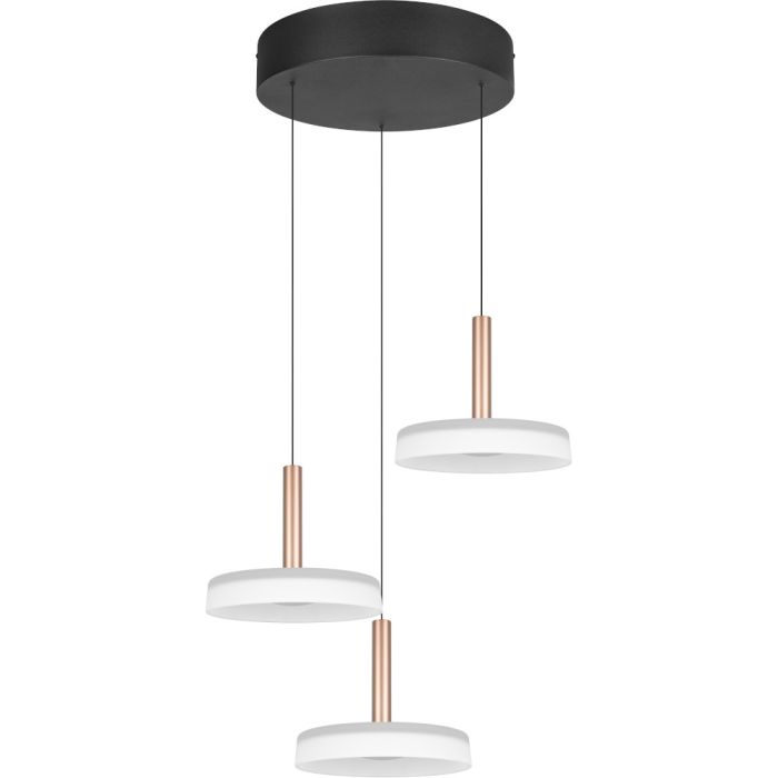 Trio Celeste 354930365 koffiebruine hanglamp