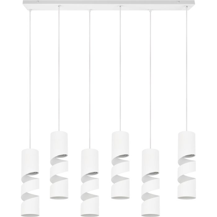 Trio Stream 364000631 mat witte hanglamp