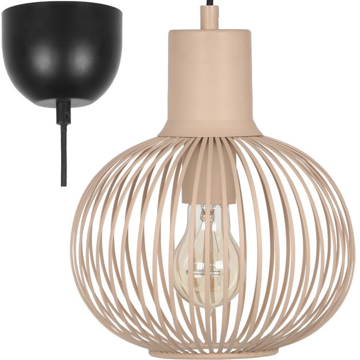 Trio Gila 365700166 zand kleurige hanglamp