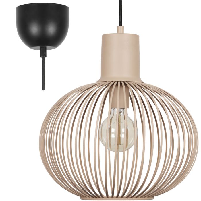 Trio Gila 365790166 zand kleurige hanglamp