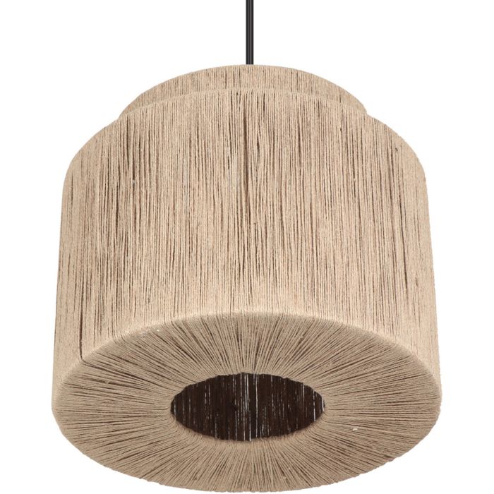 Trio Smilla366800136 jute hanglamp met rotan look