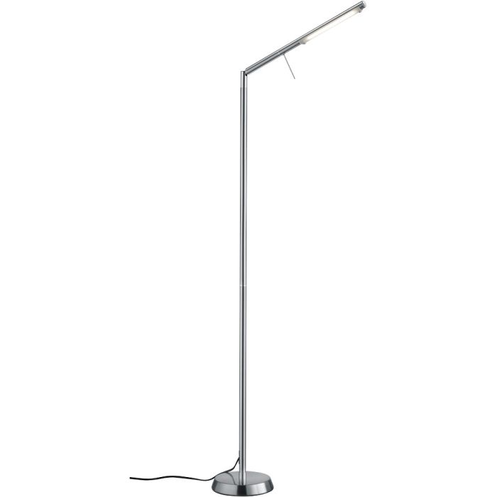 Trio Filigran 420490107 staal kleurige vloerlamp