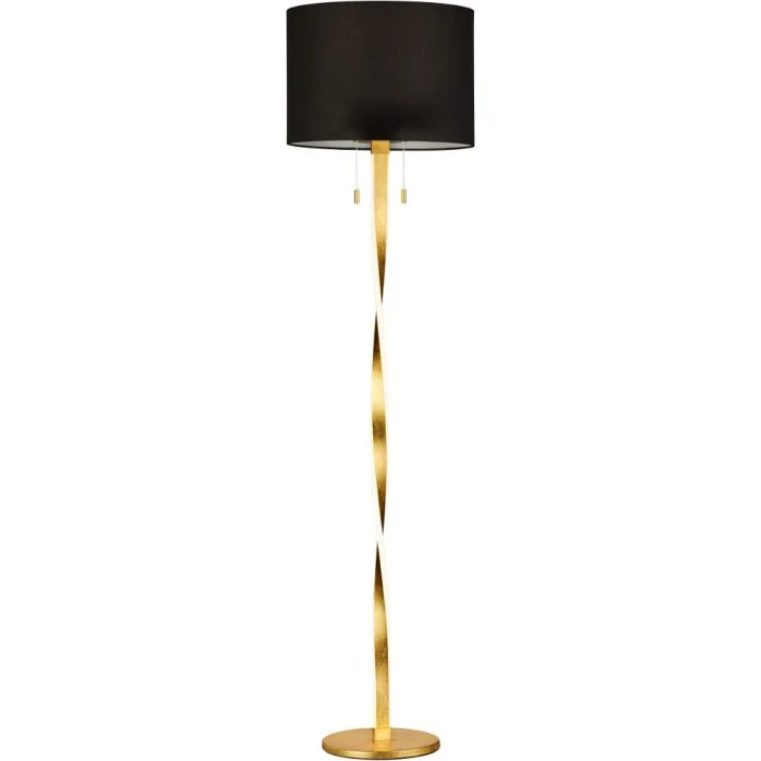 Trio Nandor 475310379 goud kleurige vloerlamp