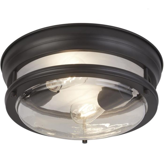 Searchlight Glasgow 5182BK zwarte badkamerlamp