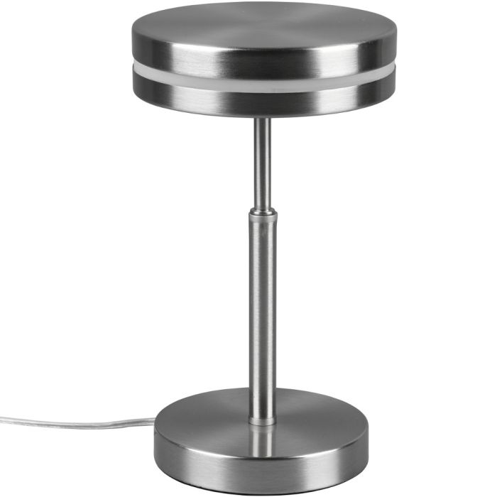 Trio Franklin 526510107 staal kleurige tafellamp