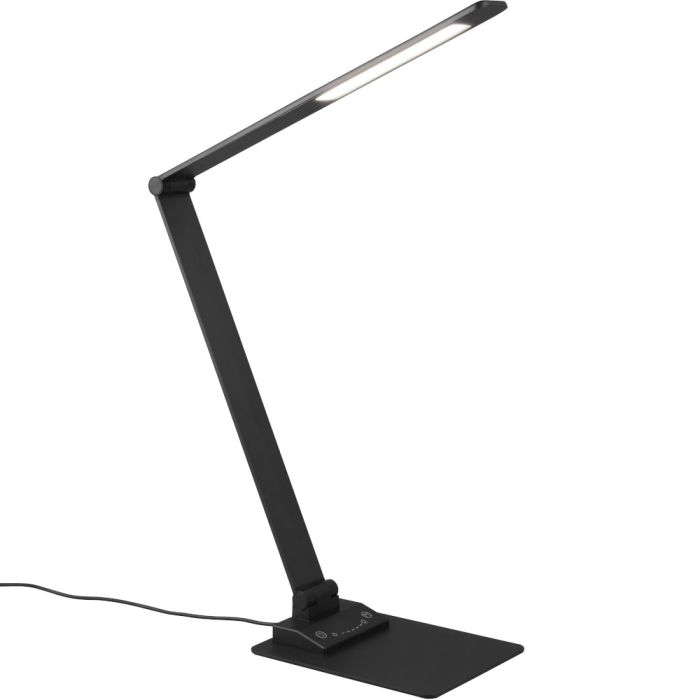 Trio Travis 545310132 zwarte bureaulamp