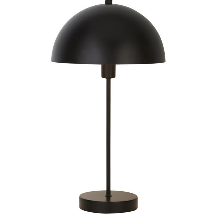 Searchlight Mushroom EU60231BK zwart metalen tafellampje