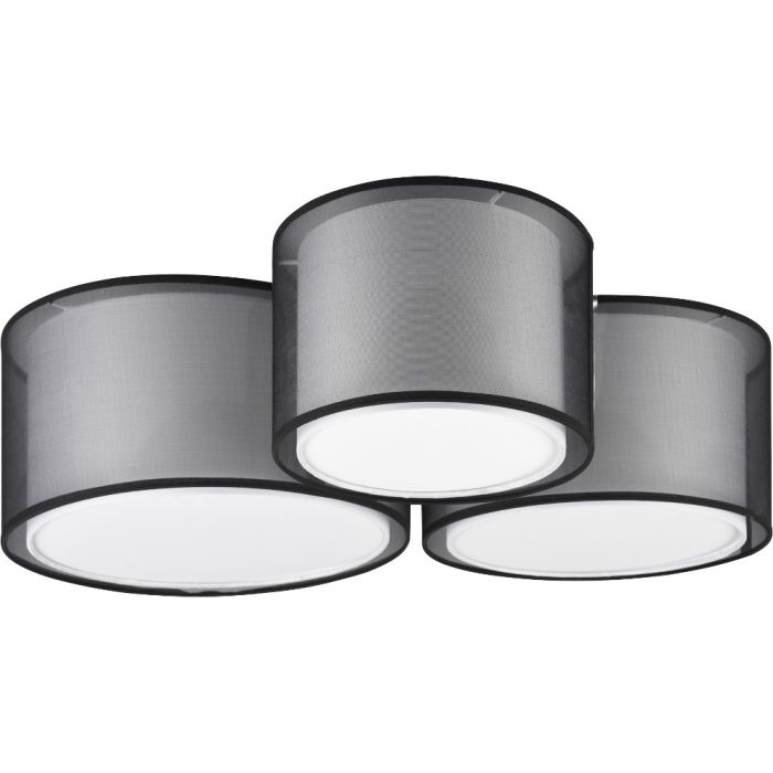 Trio Burton 611490332 plafondlamp organza