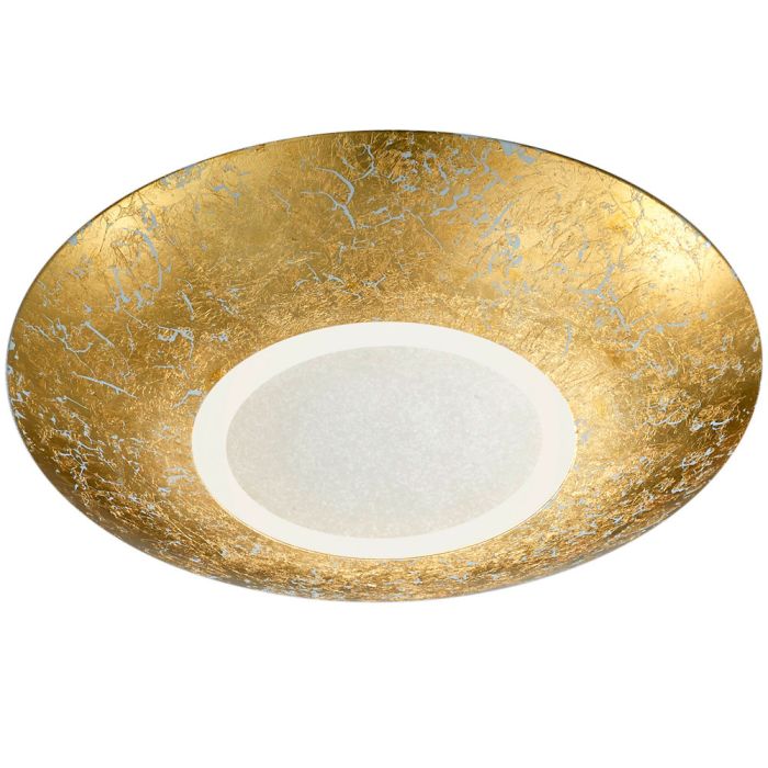 Trio Chiros 624110279 goud kleurige plafondlamp