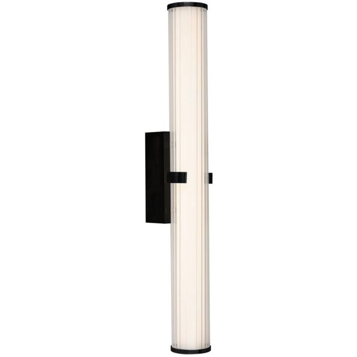 Searchlight Clamp 63126-1BK zwarte spiegellamp