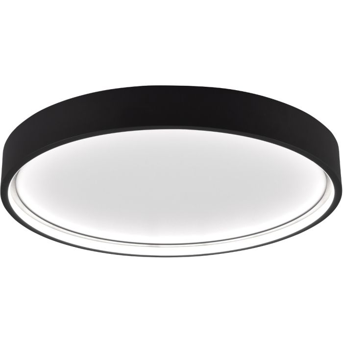 Trio Doha 641310232 mat zwarte plafondlamp