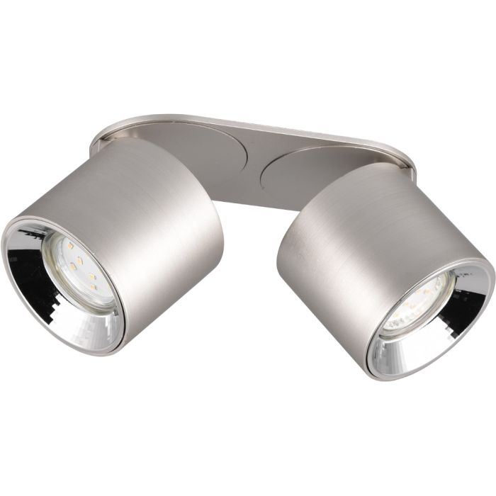 Trio Guayana 651000207 mat staal kleurige inbouwspot