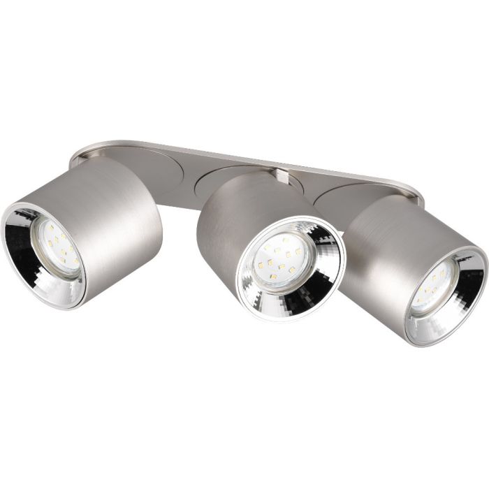 Trio Guayana 651000307 staal kleurige inbouwspot