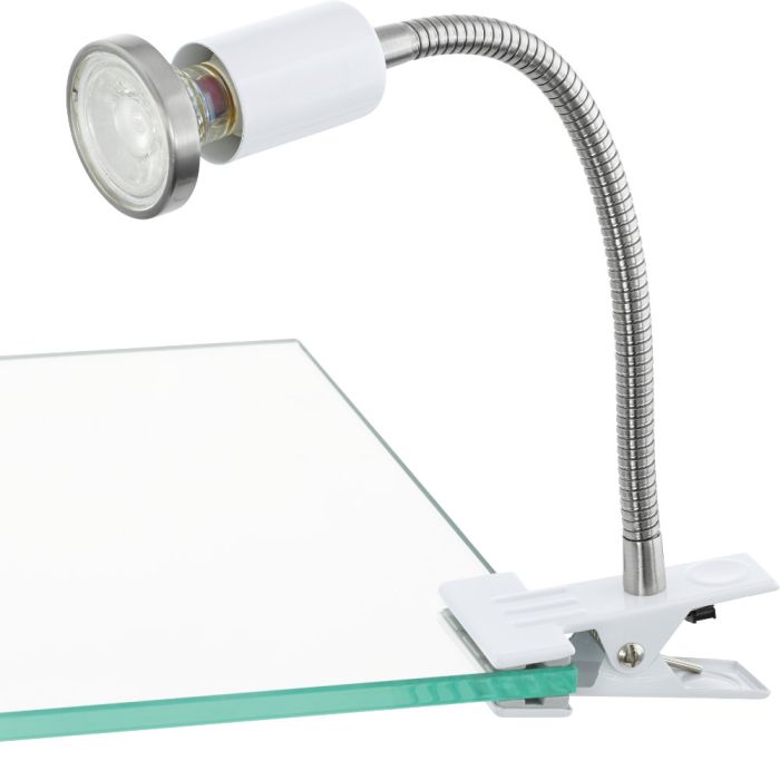 Eglo Litos 75345 witte klemlamp