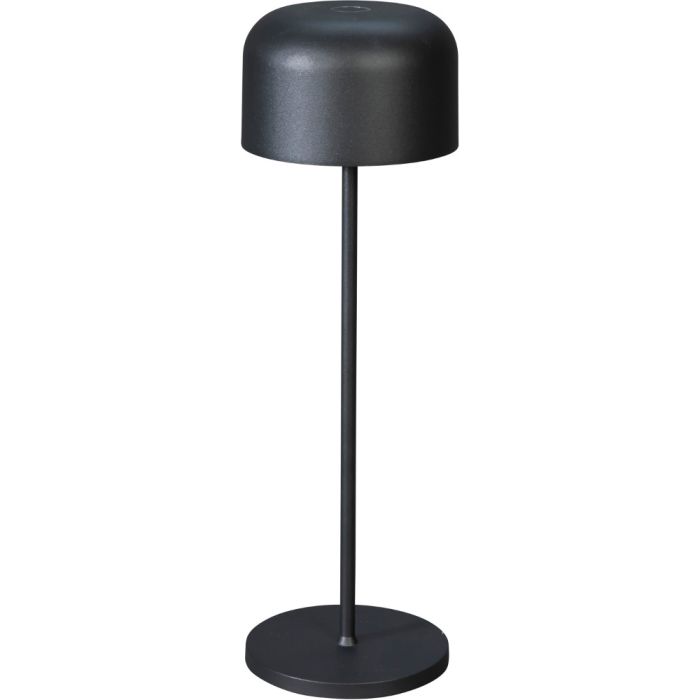 Konstsmide Lille 7834-750 mat zwarte batterijlamp