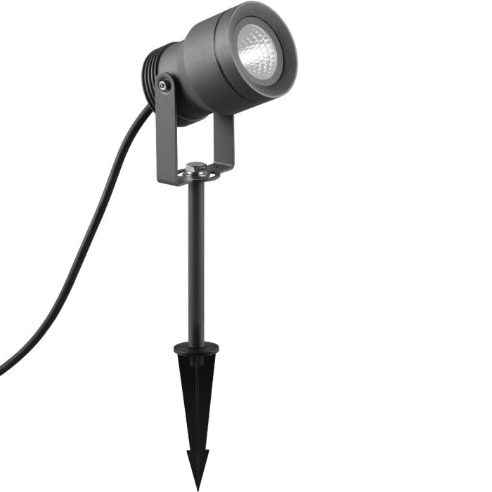 Trio Mareb 821860142 antraciet grijze tuinspot
