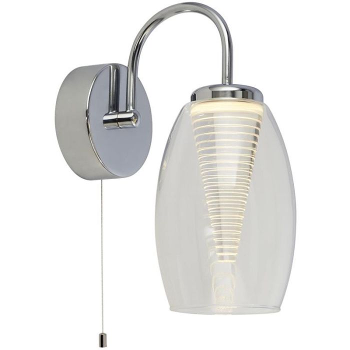 Searchlight Cyclone 97292-1CL chromen wandlamp