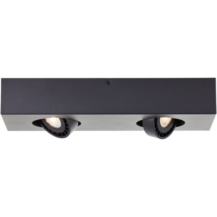 Brilliant Doro G99721/76 zwarte dubbele spot
