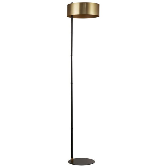Searchlight Knox EU20225-1GO zwart met goud kleurige vloerlamp