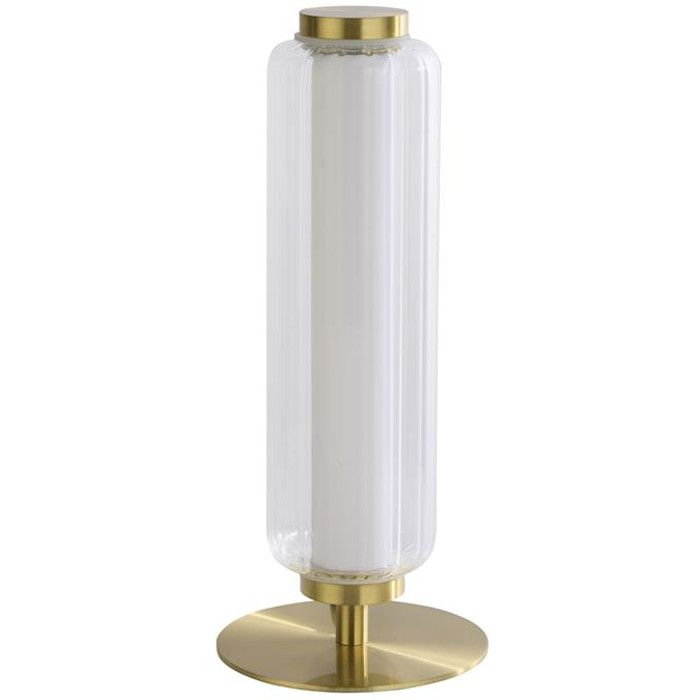 Searchlight Mod 26251SB mat messing tafellamp