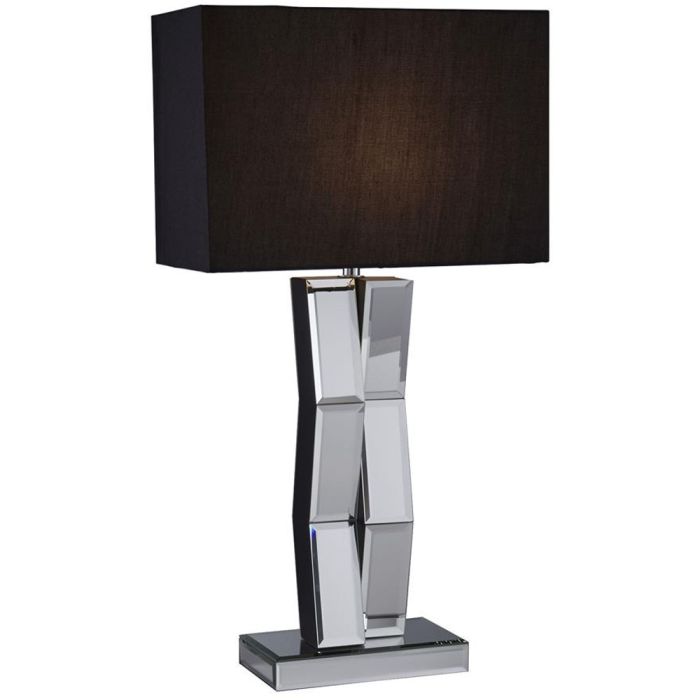 Searchlight Reflect EU5110BK tafellamp van spiegel