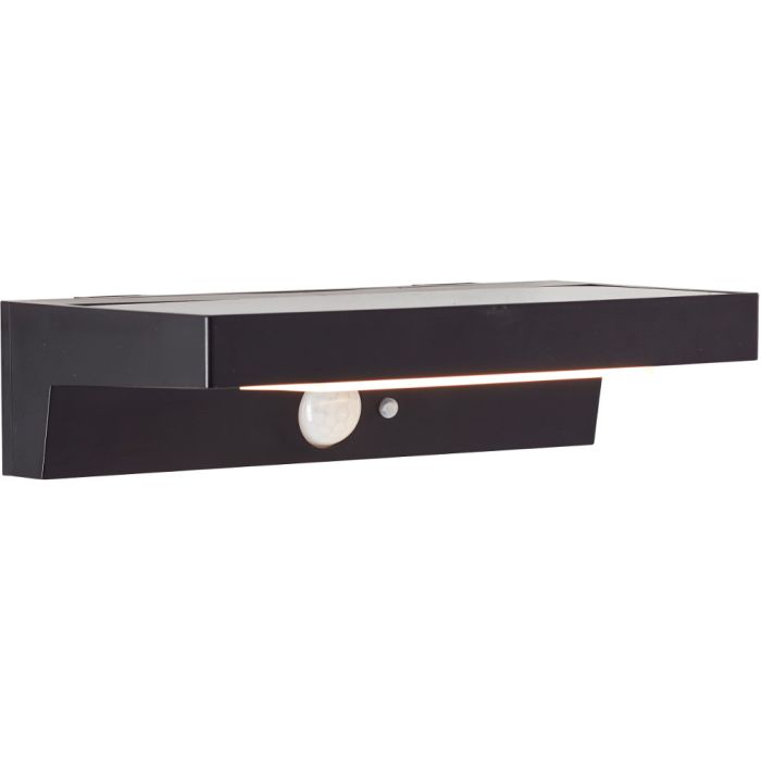 Brilliant Barker G40415/06 wandlamp met zonnepaneel