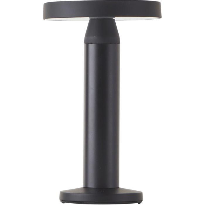 Brilliant Magua G40440/06 zwarte tafellamp met zonnepaneel