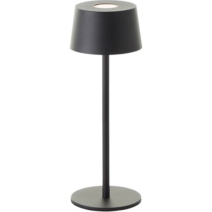 Brilliant Jona G40900/06 zwarte tafellamp met accu