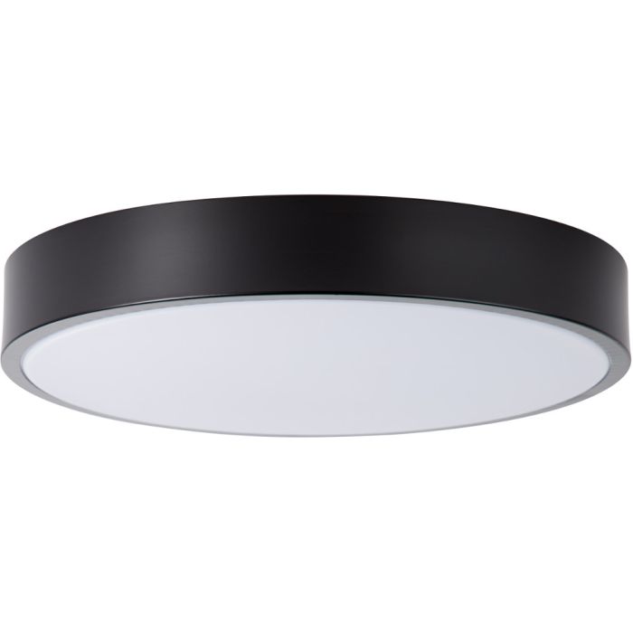 Brilliant Slimline G80569A76 zwarte plafonniere