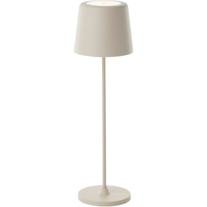 Brilliant Kaami G90939/09 beige usb oplaadbare tafellamp voor buiten