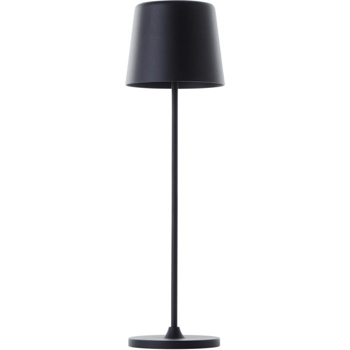 Brilliant Kaami G90939/76 zwarte USB oplaadbare terraslamp