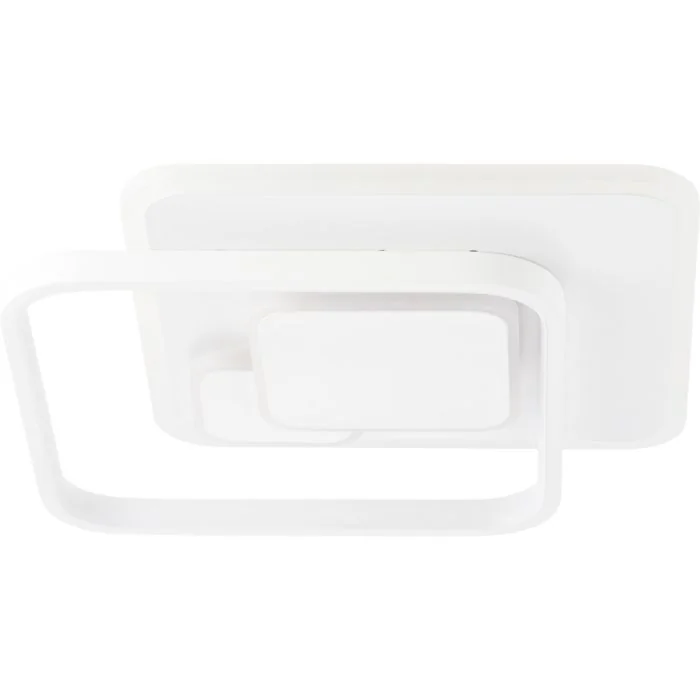 Brilliant Geron G97128/05 witte plafonniere van metaal en acryl