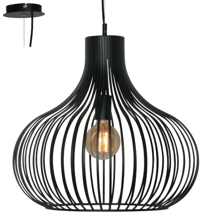 Freelight Aglio H7843Z hanglamp zwart