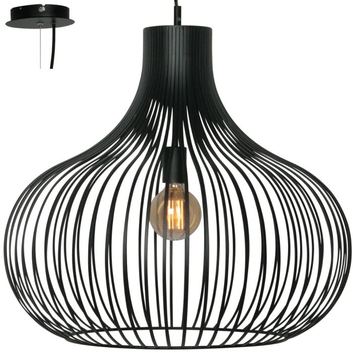 Freelight Aglio H7844Z hanglamp zwart