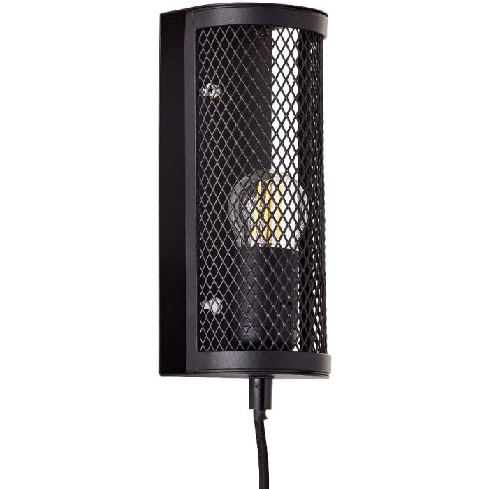 Brilliant Maze 99730/86 fijnmazig metalen wandlamp
