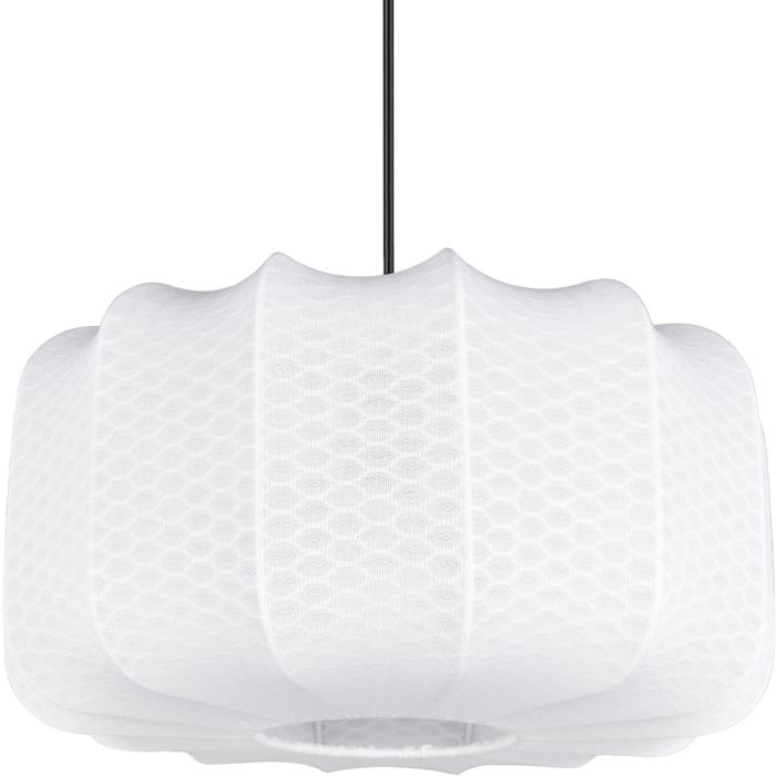 Casalum Madeline R31971901 hanglamp van wit textiel