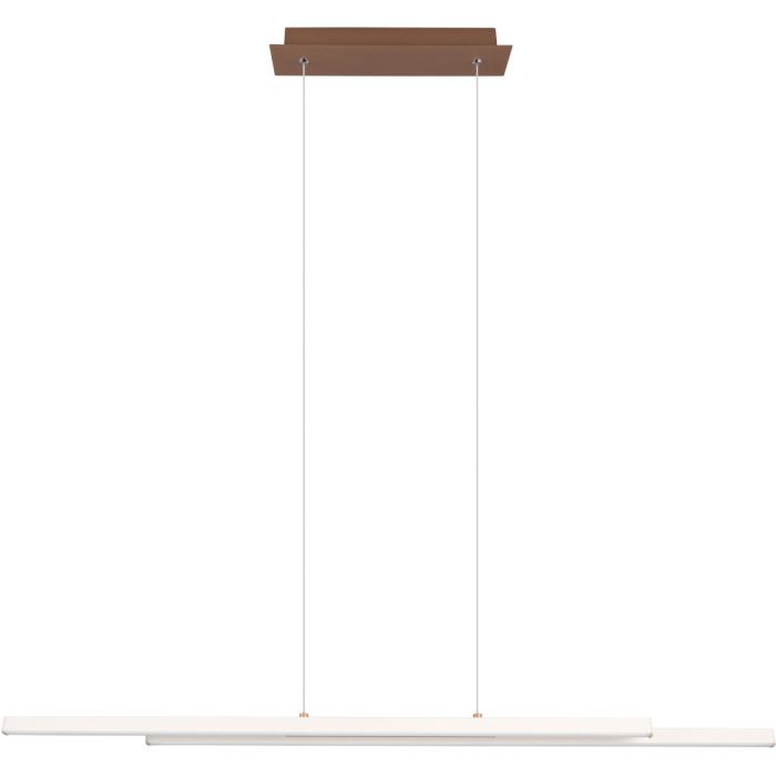 Reality Odio R37882176 warm grijs met koffiekleurige hanglamp