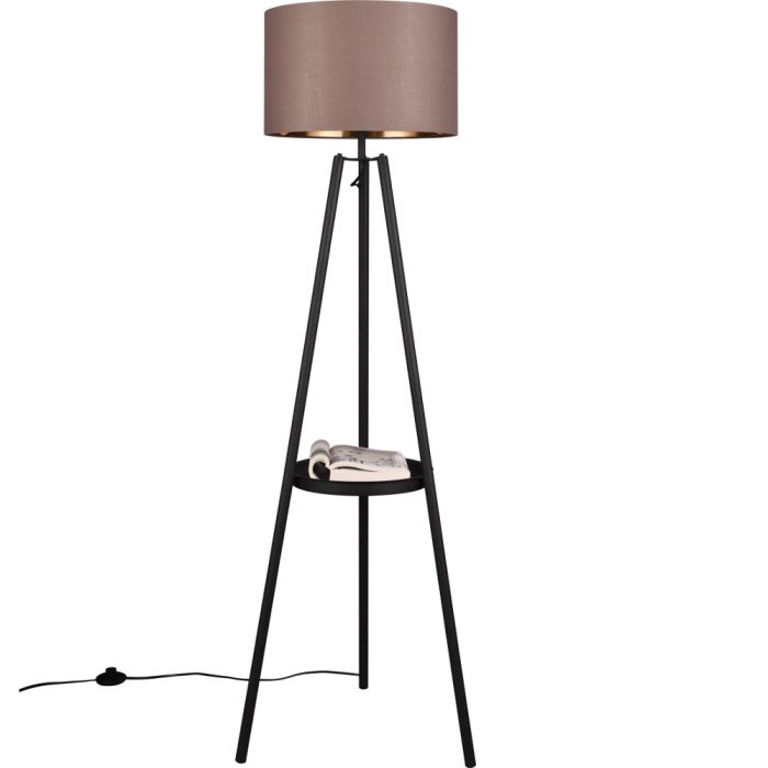 Trio Colette R41561032 Taupe kleurige vloerlamp