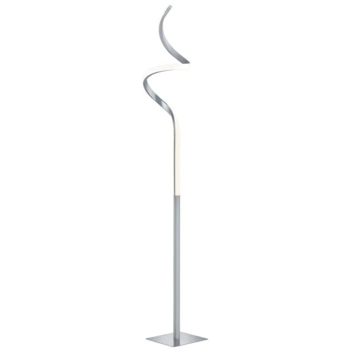 Trio Course R42051107 stalen vloerlamp
