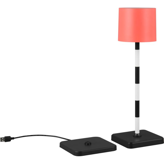 Trio Fernandez R54096310 rode tafellamp of batterijen