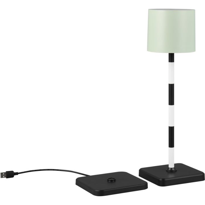 Trio Fernandez R54096315 groene tafellamp voor buiten
