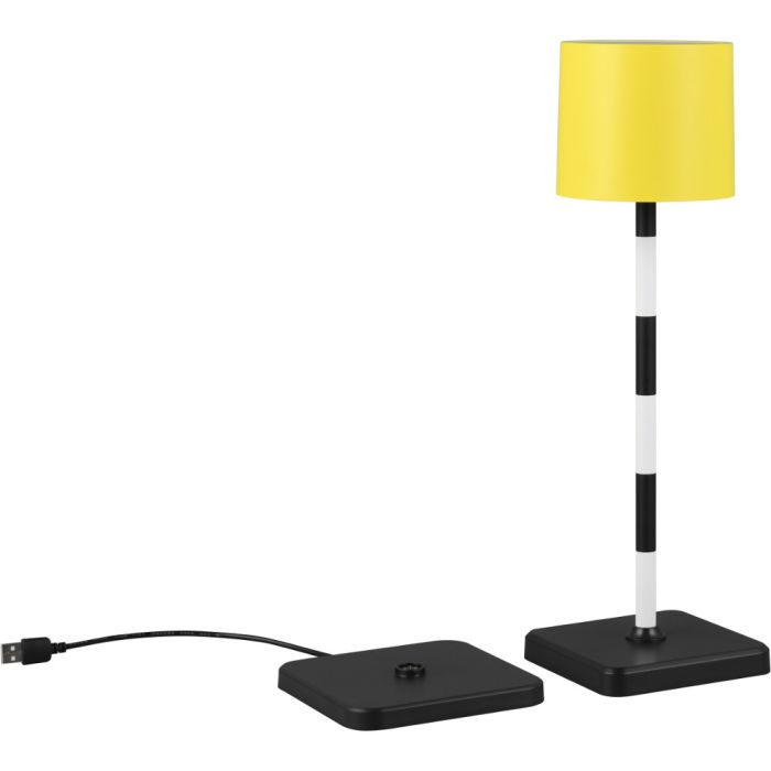 Trio Fernandez R54096316 gele tafellamp voor buiten