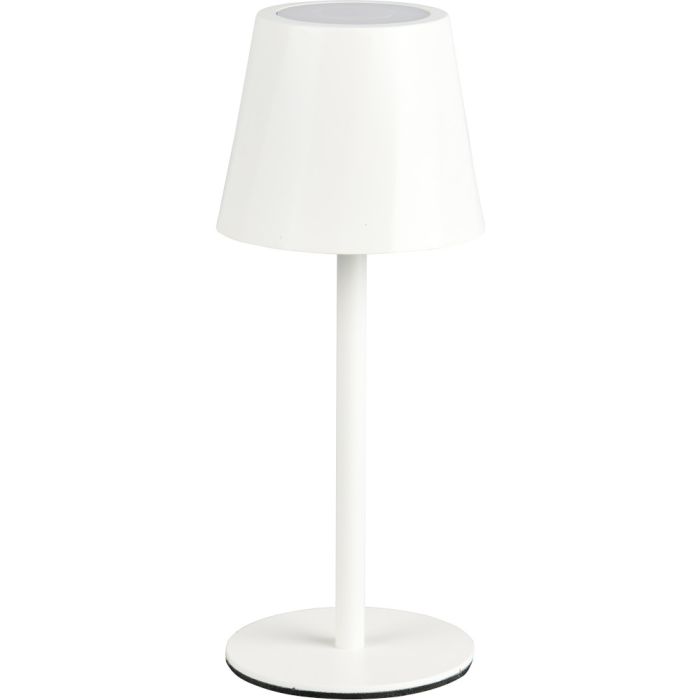 Reality Diaz R55961131 witte oplaadbare tafellamp voor buiten