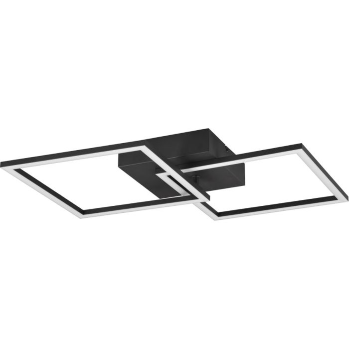 Trio Trail R64492132 zwarte plafondlamp