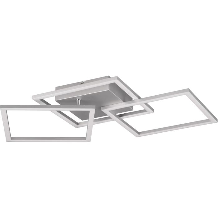 Trio Trail R64493187 titanium grijze plafondlamp
