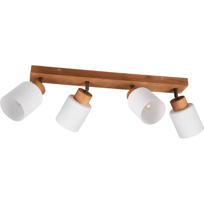 Trio Assam R81114030 hout met glazen spot